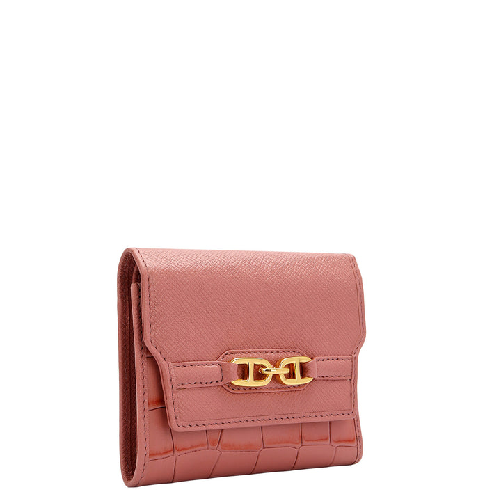 Maison Compact Wallet - Rose
