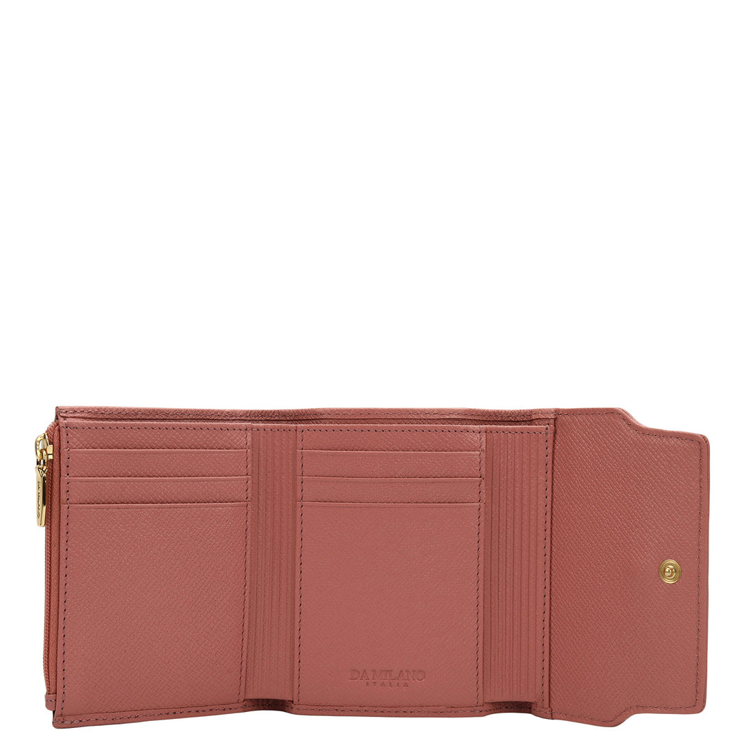 Maison Compact Wallet - Rose