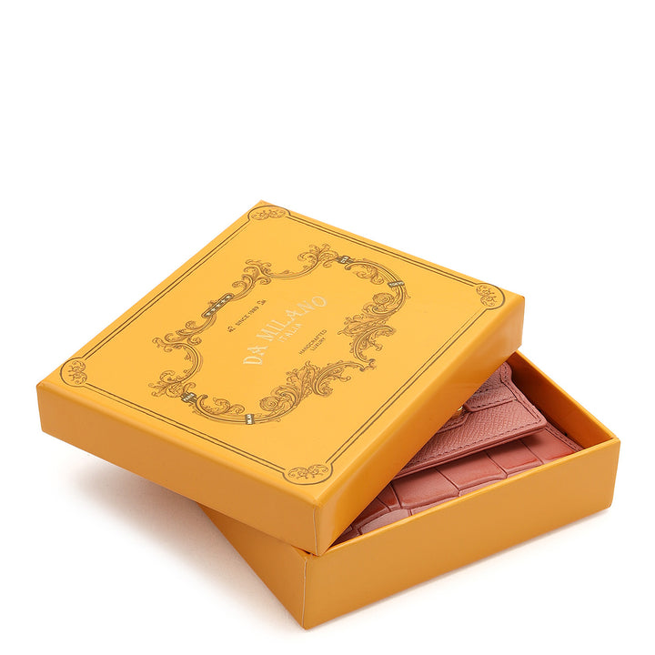Maison Compact Wallet - Rose
