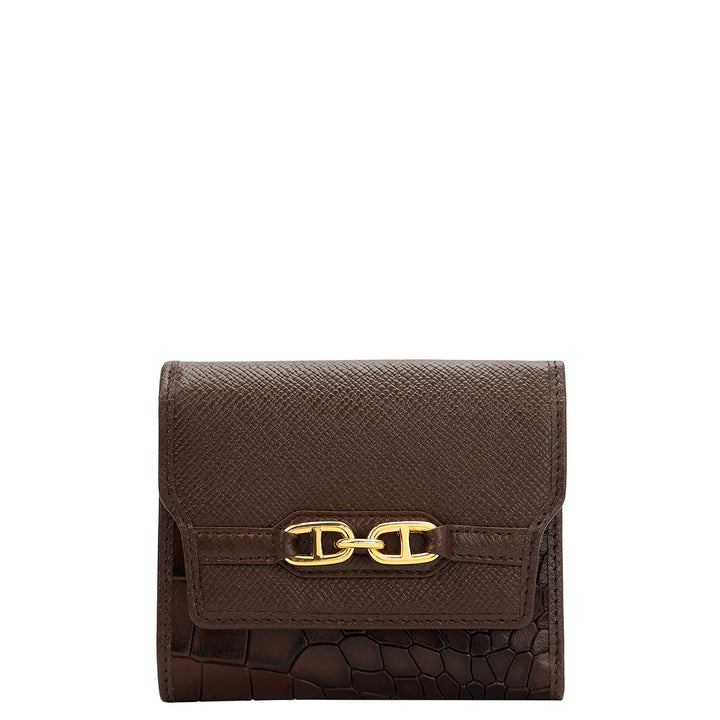 Maison Compact Wallet - Walnut