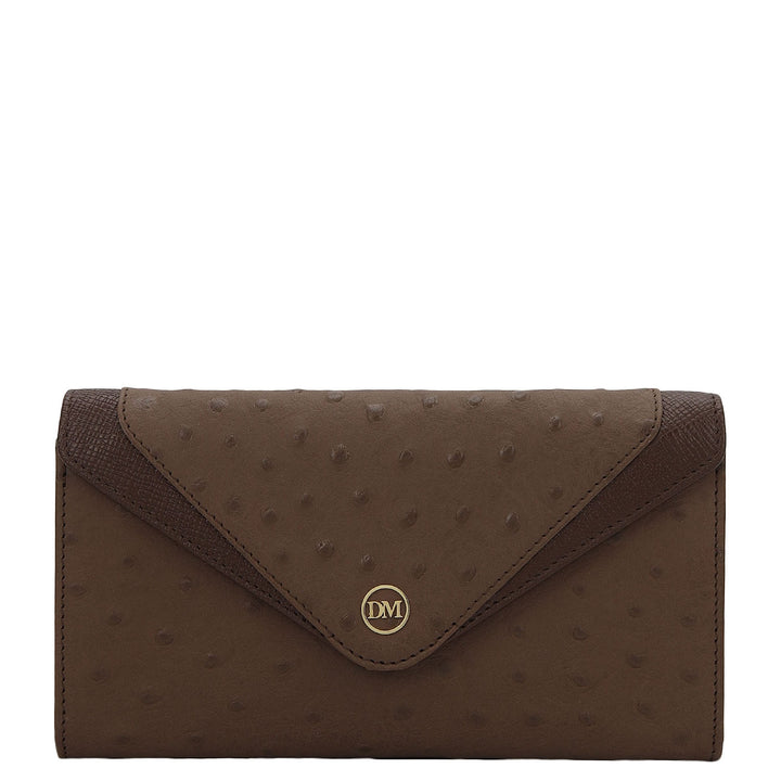 Ostra Continental Wallet - Walnut