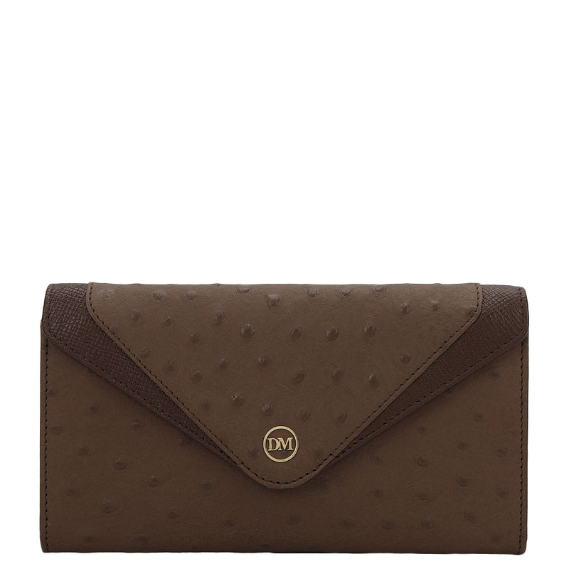 Ostra Continental Wallet - Walnut