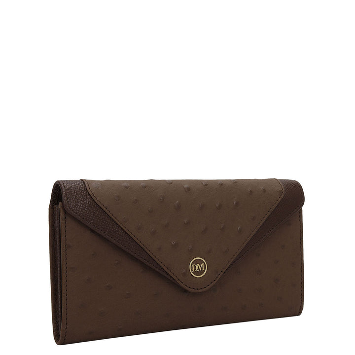 Ostra Continental Wallet - Walnut