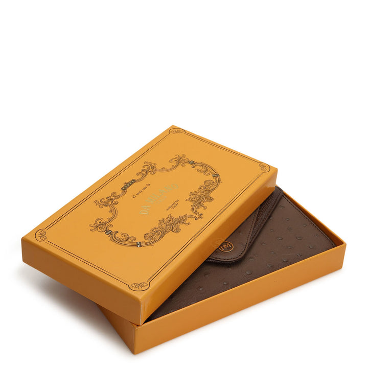 Ostra Continental Wallet - Walnut
