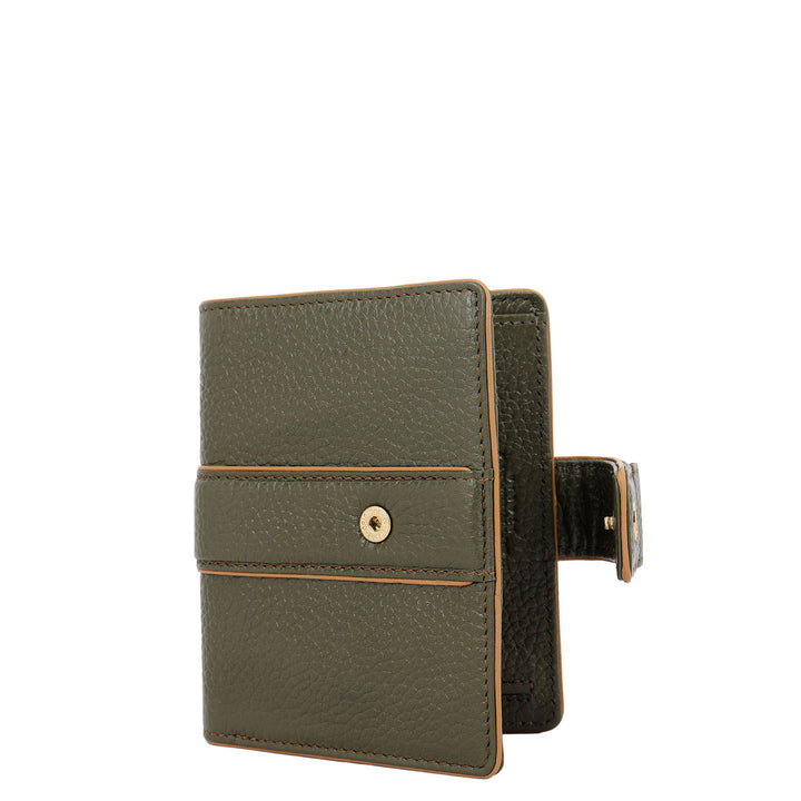 Linea Compact Wallet - Bayleaf