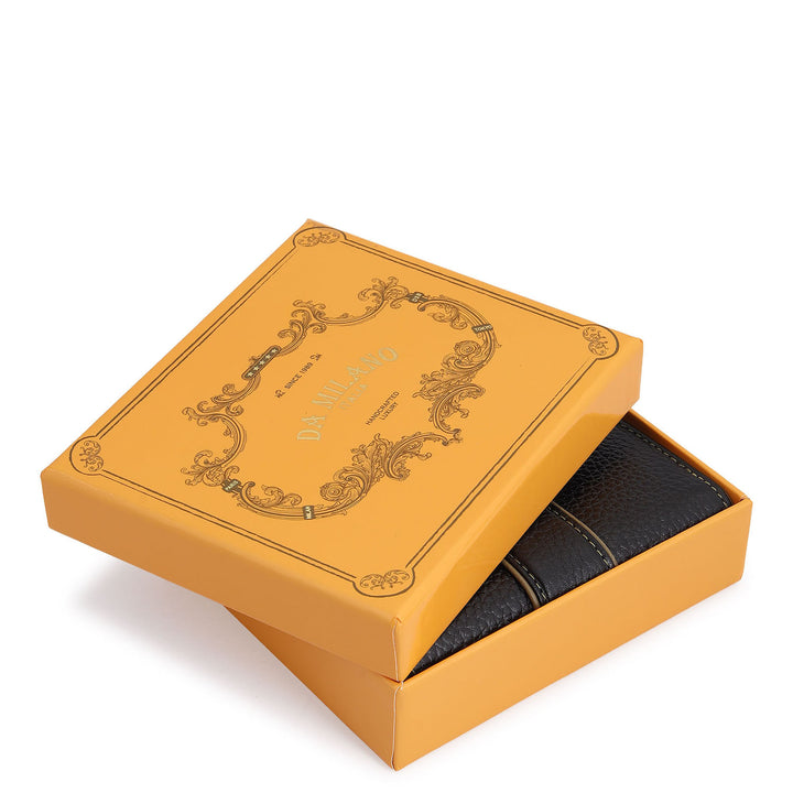 Linea Compact Wallet - Black