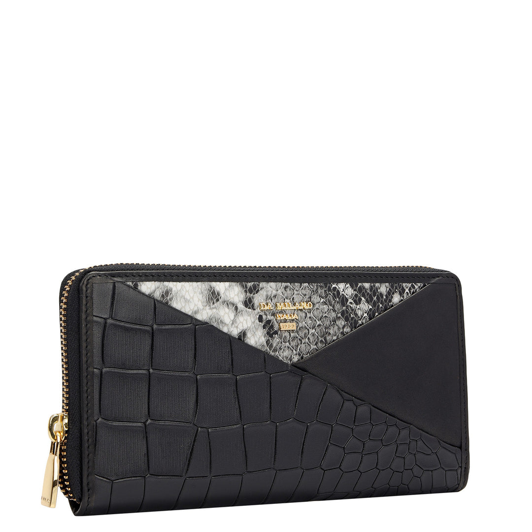 Ophidia Continental Wallet - Black