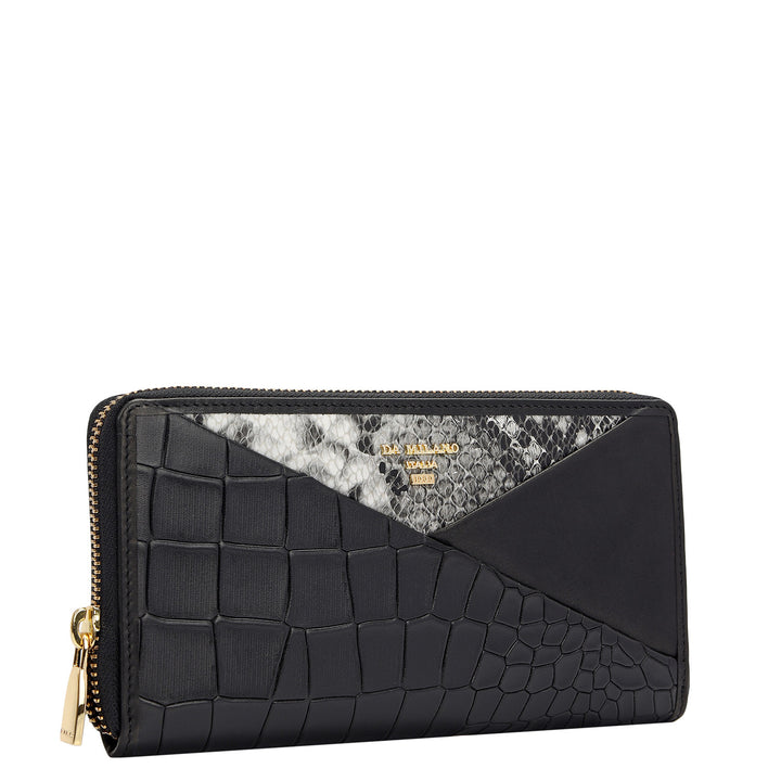 Ophidia Continental Wallet - Black