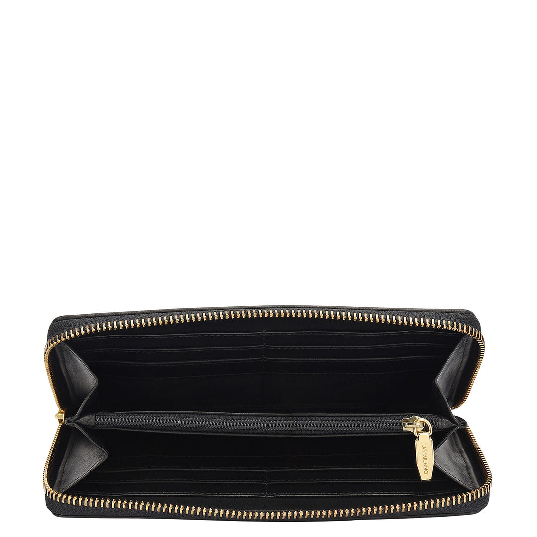 Ophidia Continental Wallet - Black