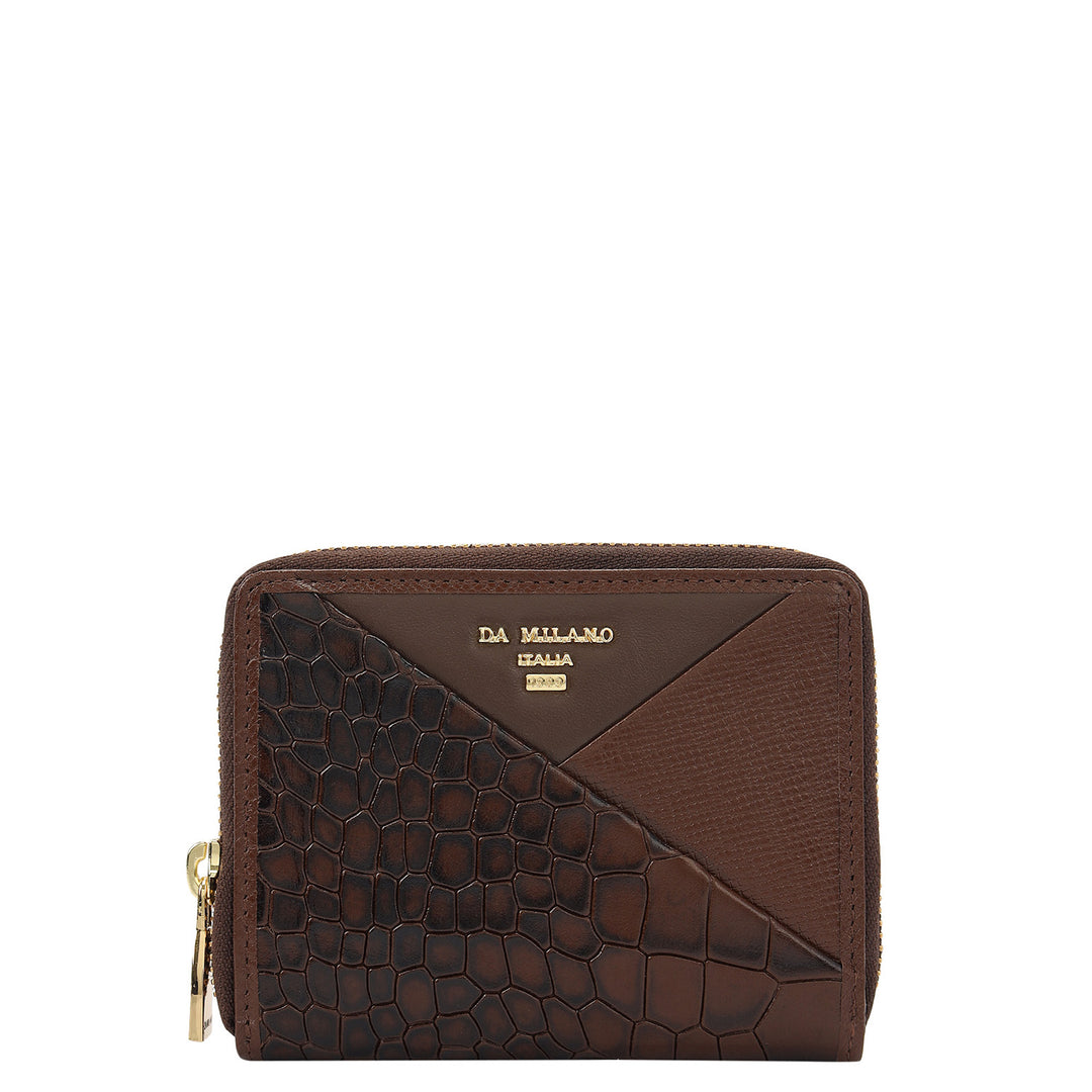 Ophidia Compact Wallet - Walnut
