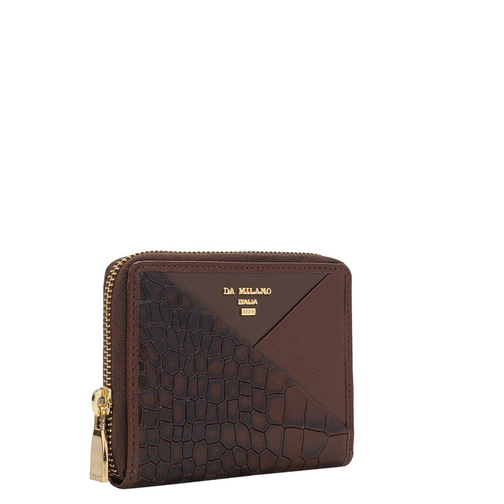 Ophidia Compact Wallet - Walnut