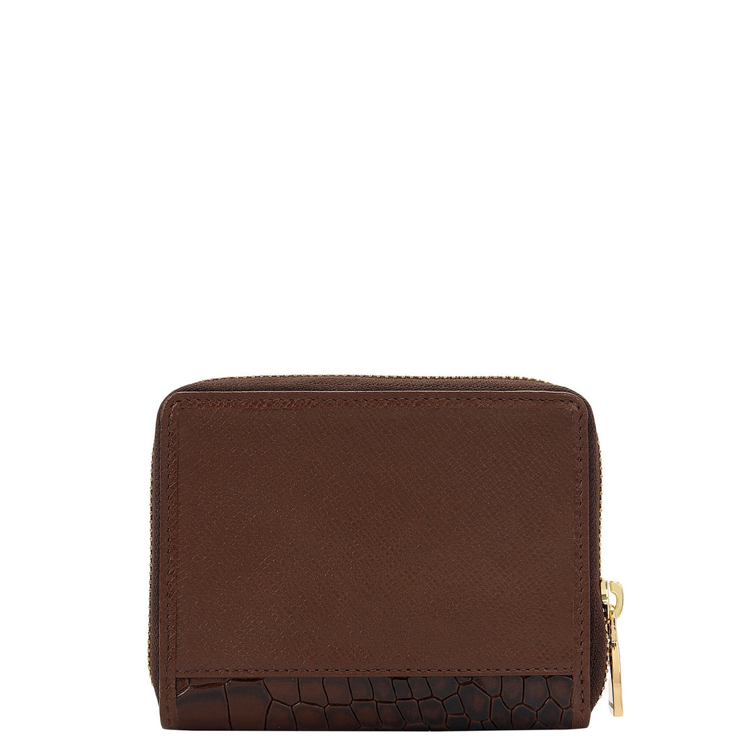 Ophidia Compact Wallet - Walnut