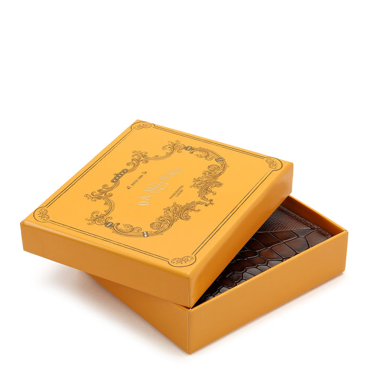Ophidia Compact Wallet - Walnut