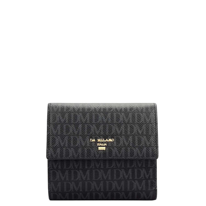 Iconica Tri-fold Wallet - Black