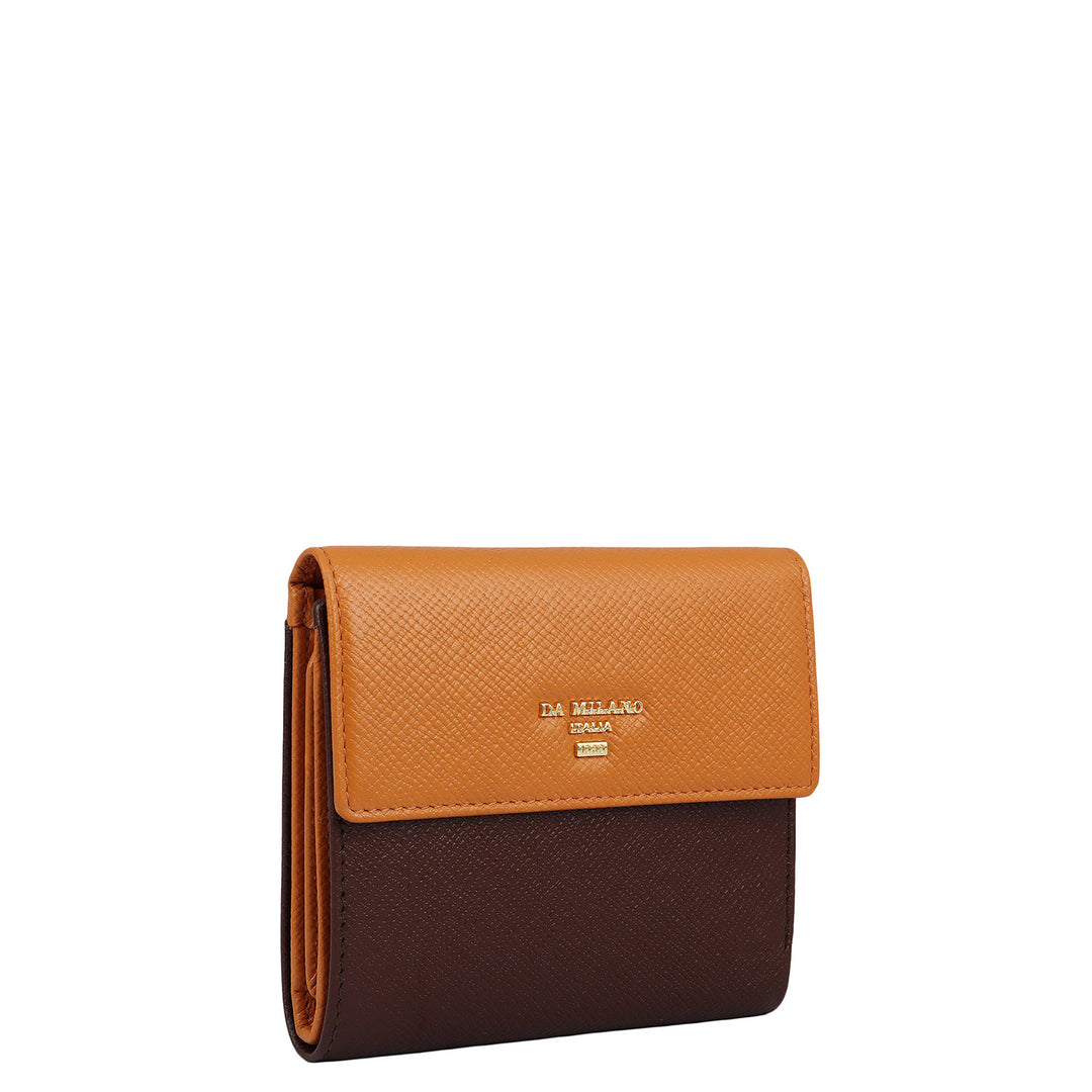 Franzy Leather Ladies Wallet - Date & Flame