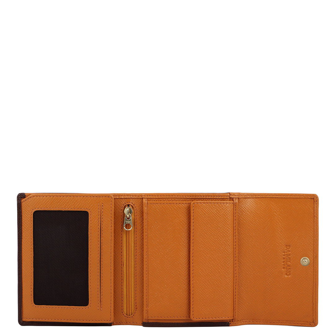 Franzy Leather Ladies Wallet - Date & Flame