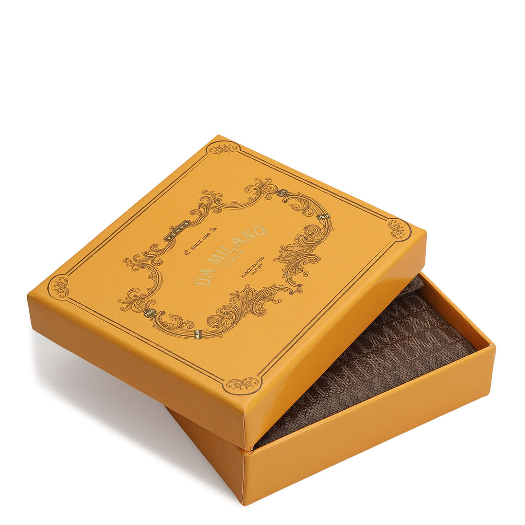 Iconica Tri-fold Wallet - Walnut