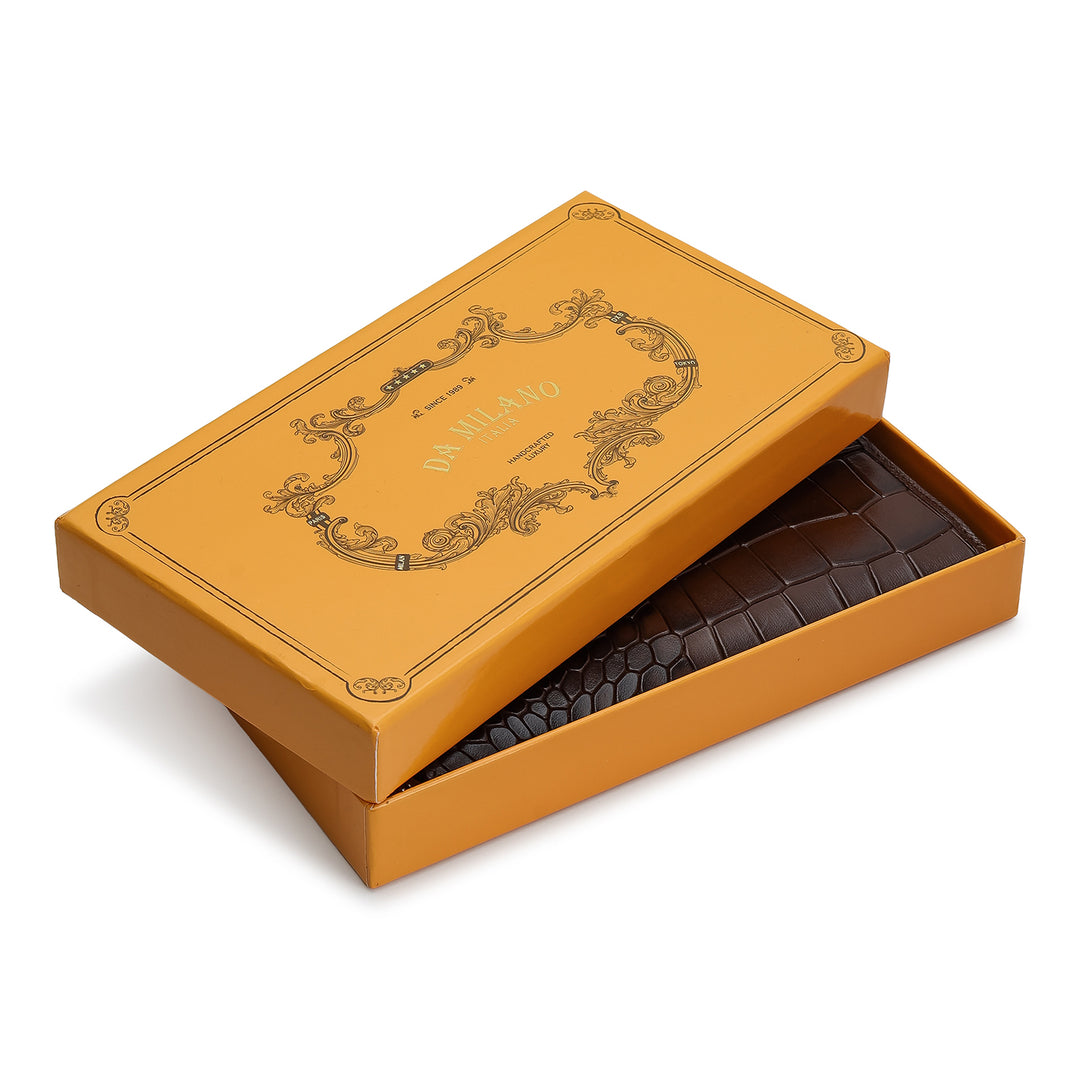 Classic Continental Wallet - Walnut