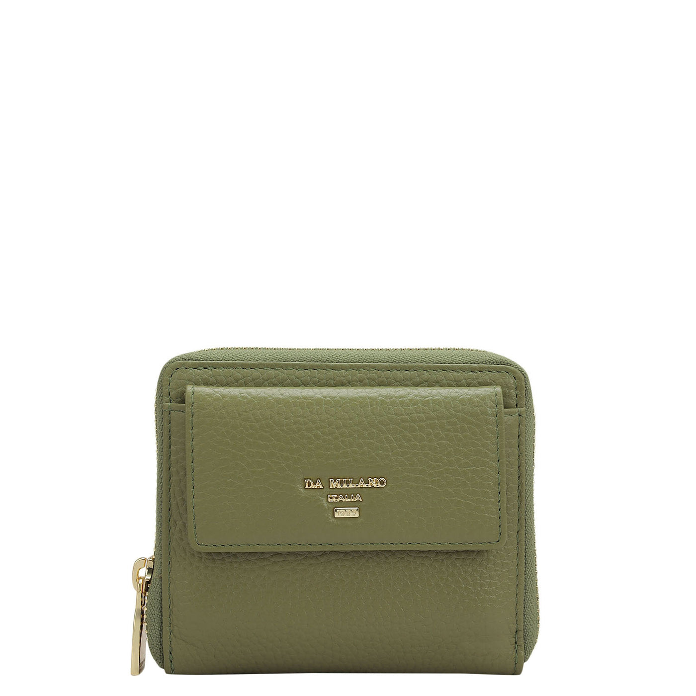 Wax Leather Women Wallet - Fern