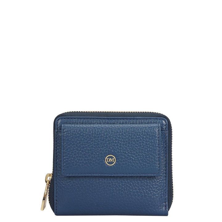 Wax Leather Ladies Wallet - Twilight