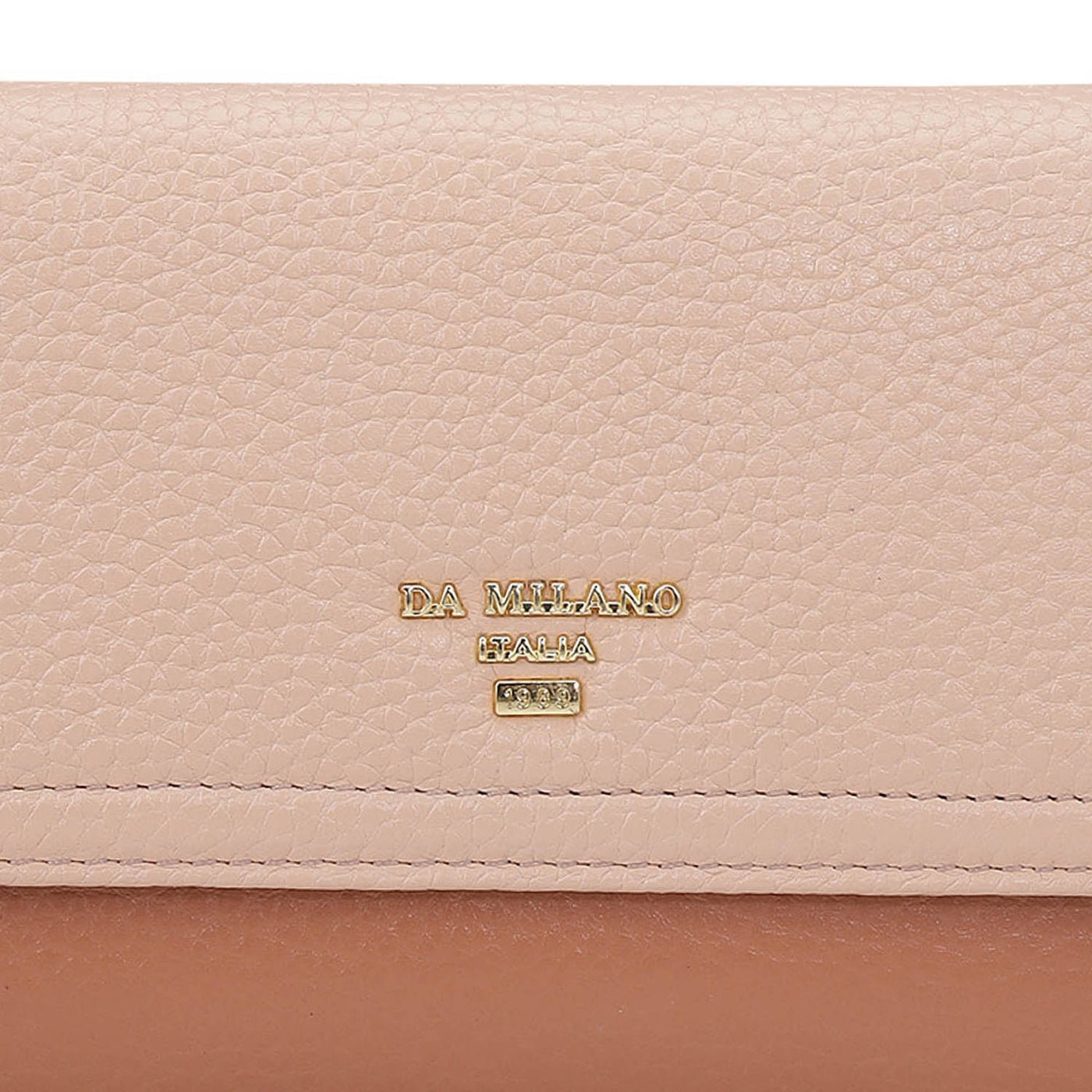 Wax Leather Ladies Wallet - Feather & Terracotta