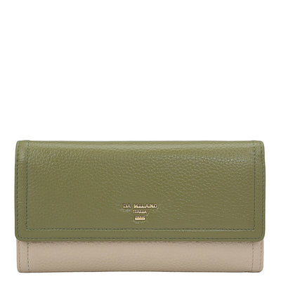 Wax Leather Ladies Wallet - Fern & Dove