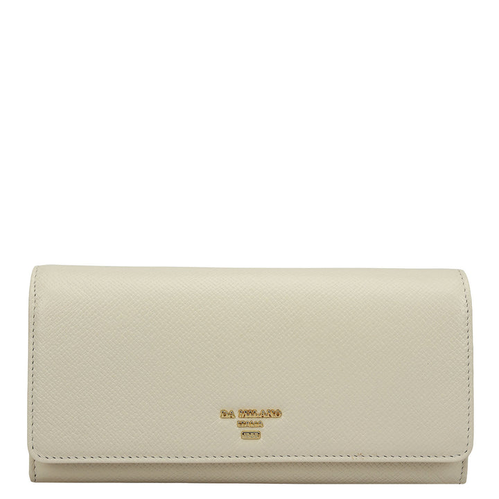 Franzy Leather Ladies Wallet - Marshmallow