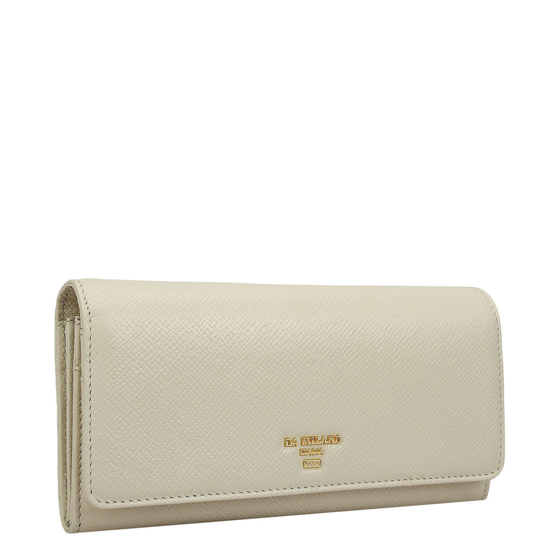 Franzy Leather Ladies Wallet - Marshmallow