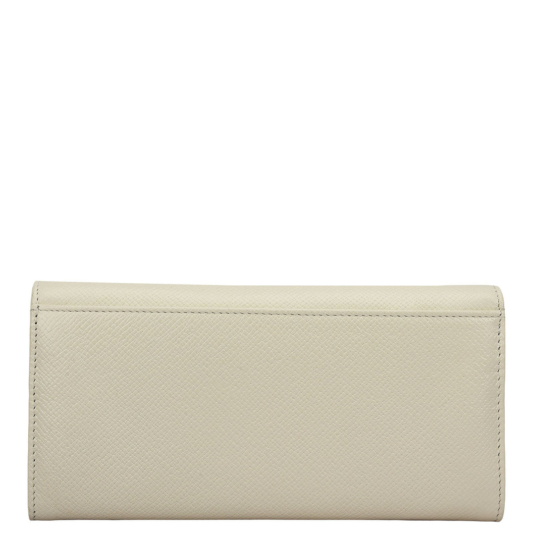 Franzy Leather Ladies Wallet - Marshmallow