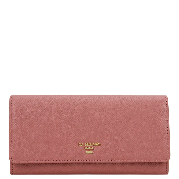 Online Exclusive Continental Wallet - Rose
