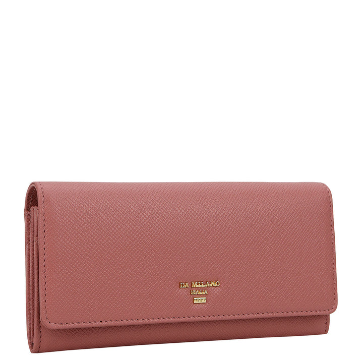 Online Exclusive Continental Wallet - Rose