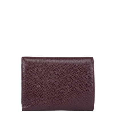 Franzy Leather Ladies Wallet - Berry