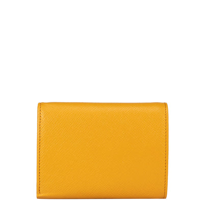Franzy Leather Ladies Wallet - Mango