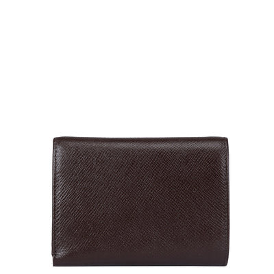 Franzy Leather Ladies Wallet - Oak