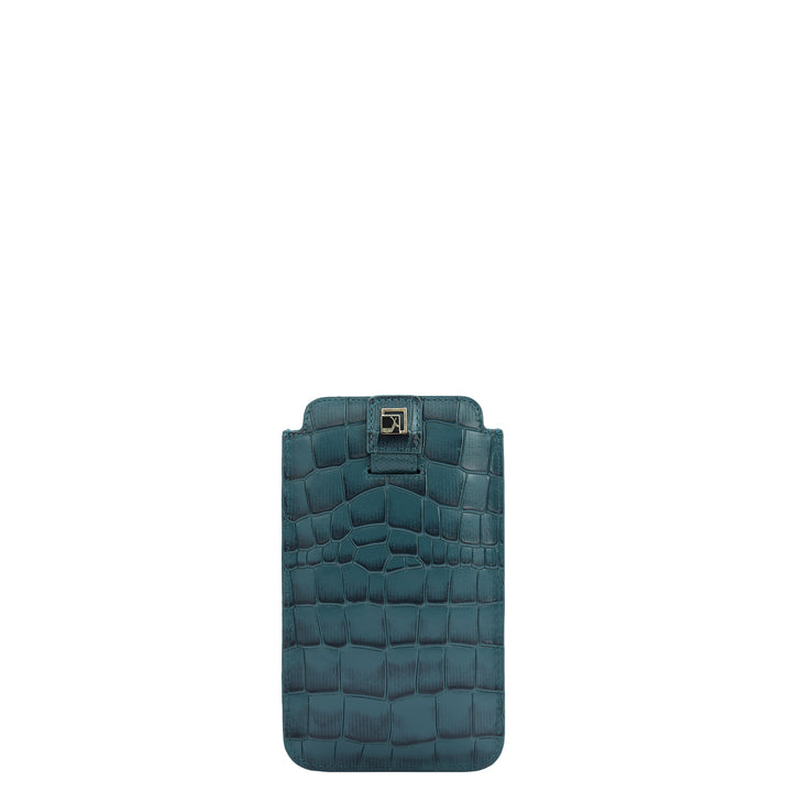 Croco Leather Mobile Case - Octane