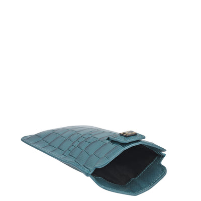 Croco Leather Mobile Case - Octane