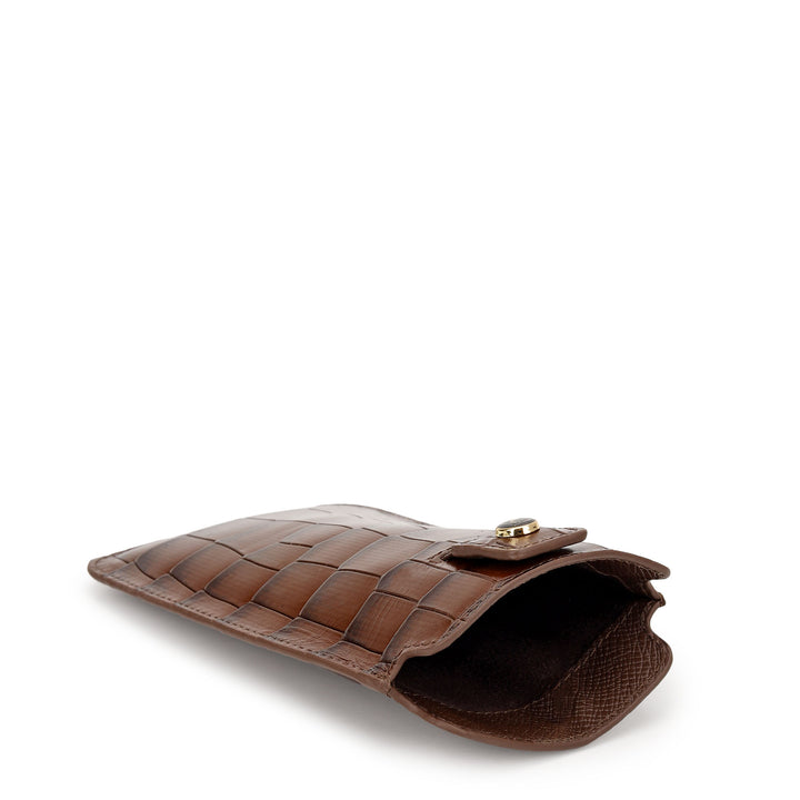 Online Exclusive Mobile Case - Walnut