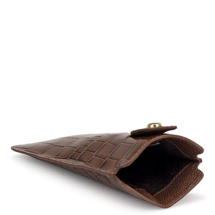 Online Exclusive Mobile Case - Brown
