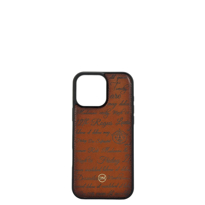 Signato Leather Mobile Case - Cognac