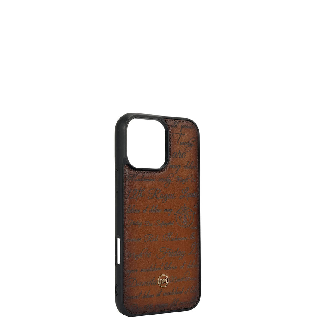 Signato Leather Mobile Case - Cognac