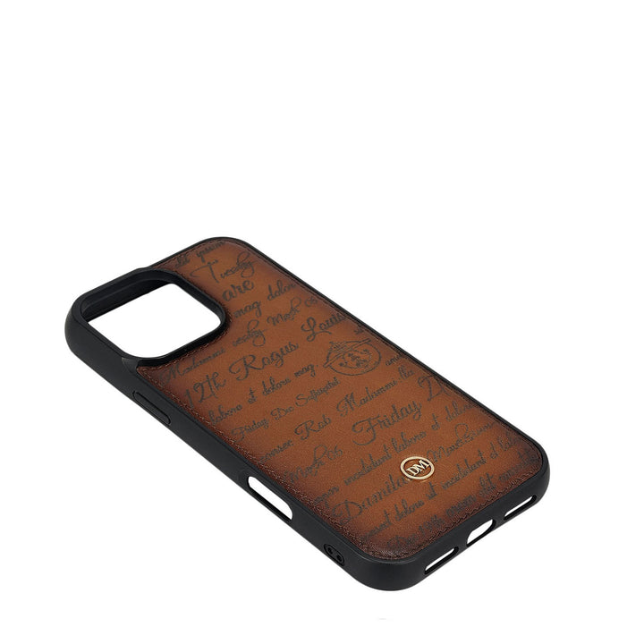 Signato Leather Mobile Case - Cognac