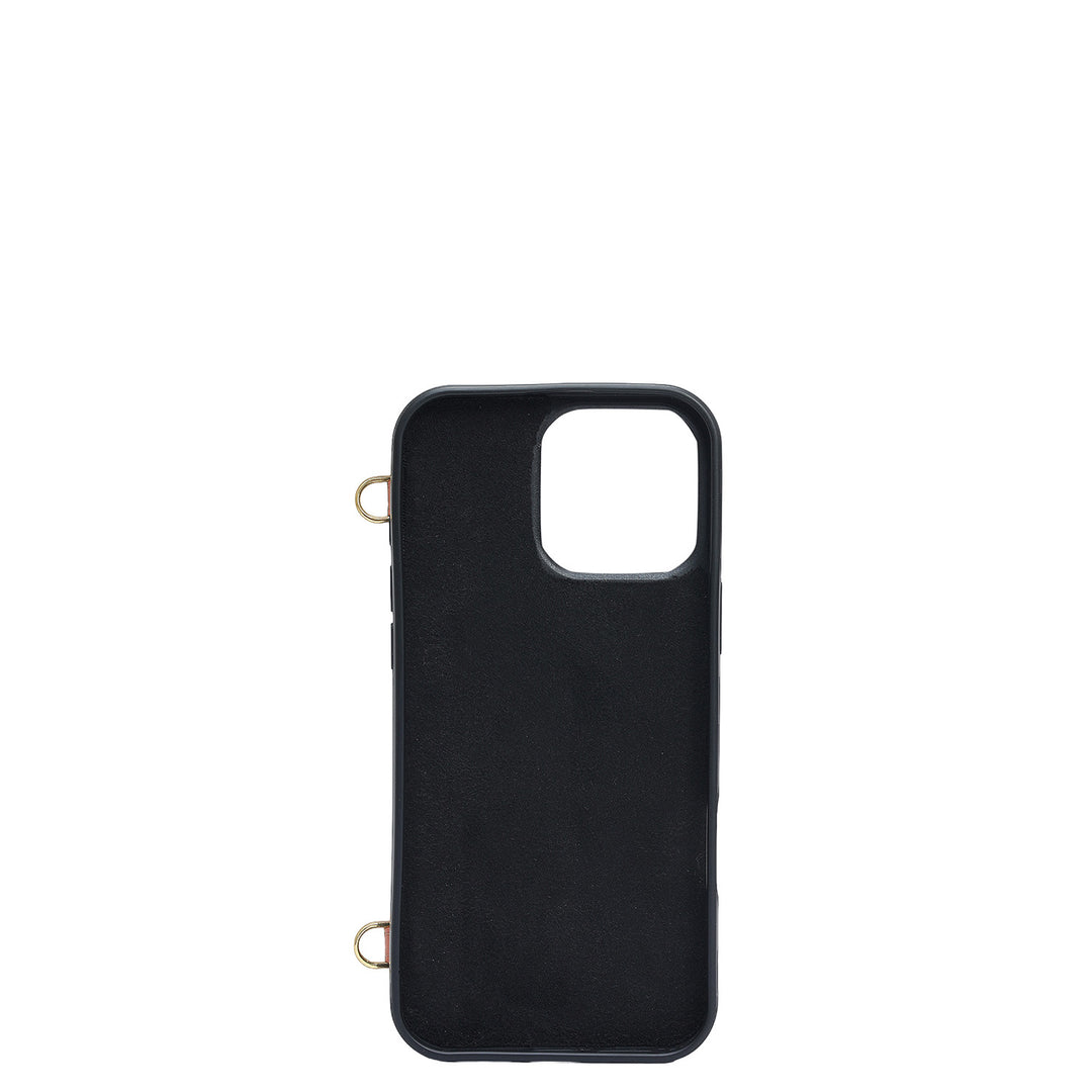 Quilting Leather Mobile Case (Iphone 16 Pro) - Terracotta