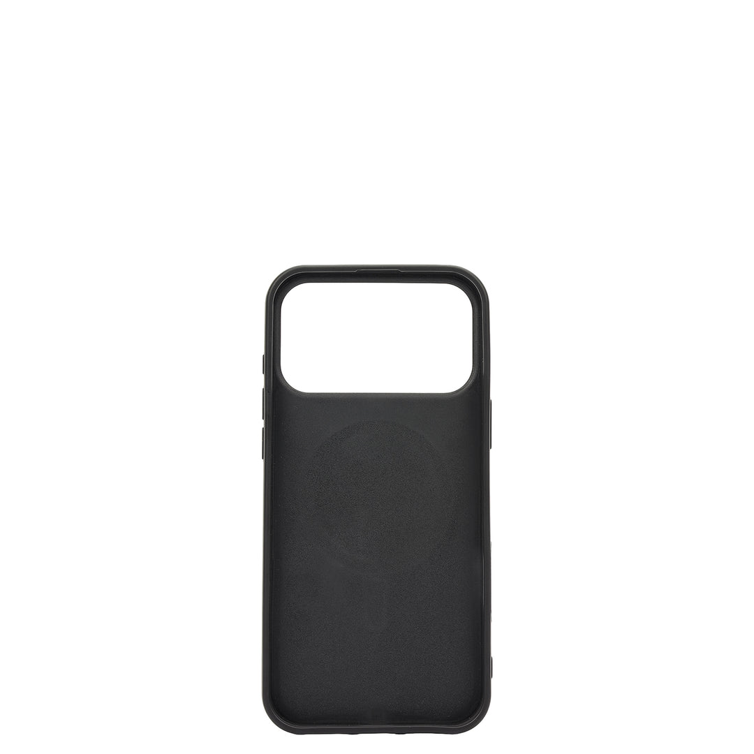 Croco Leather Mobile Case - Walnut