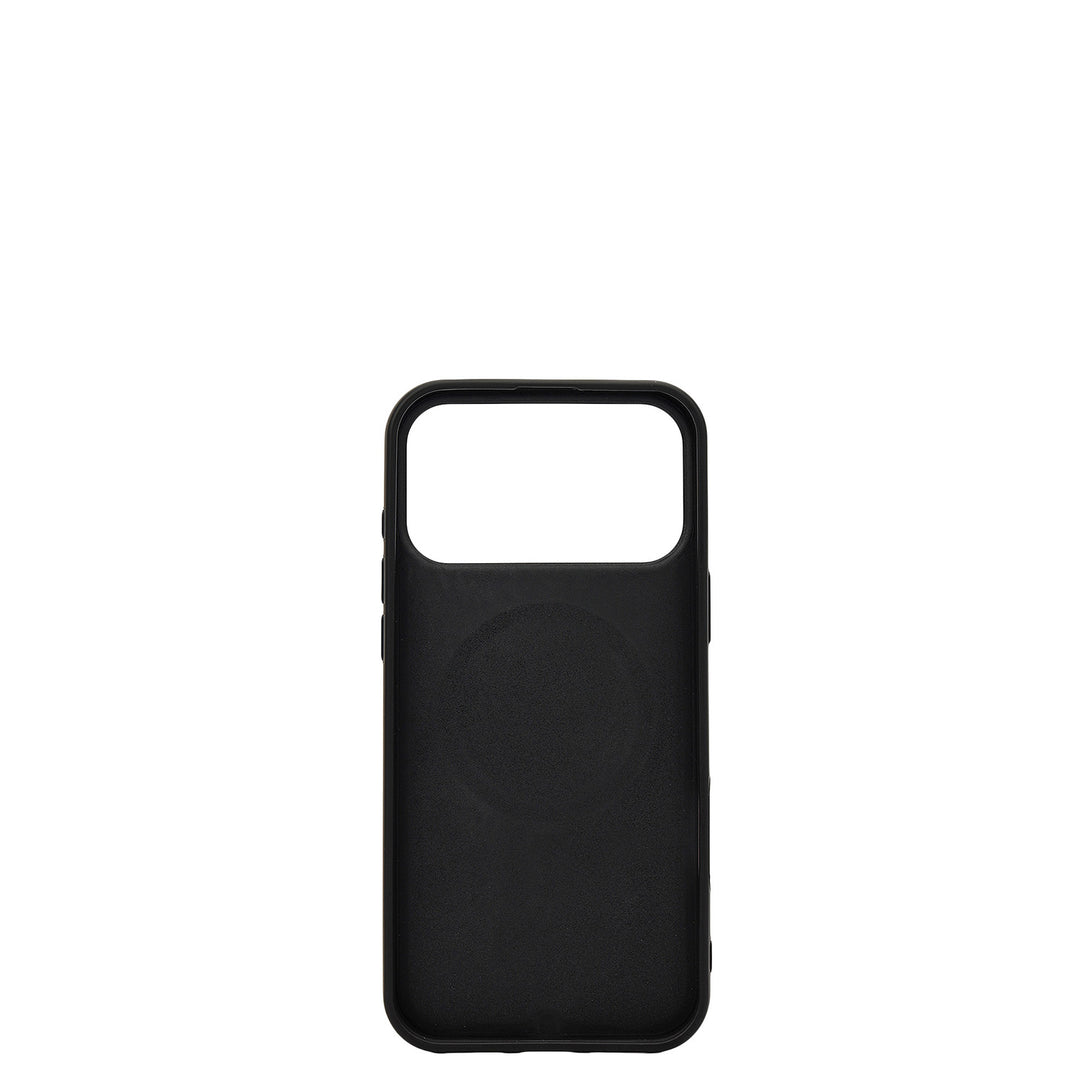 Croco Leather Mobile Case - Walnut