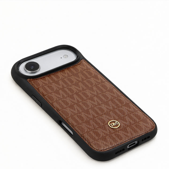 Monogram Mobile Cover (iPhone Air) - Walnut