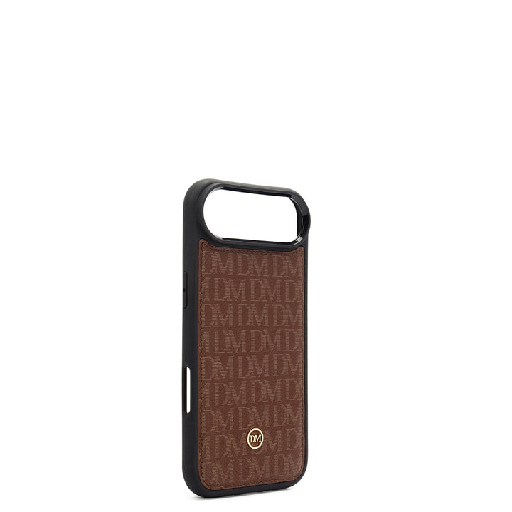 Monogram Mobile Cover (iPhone Air) - Walnut