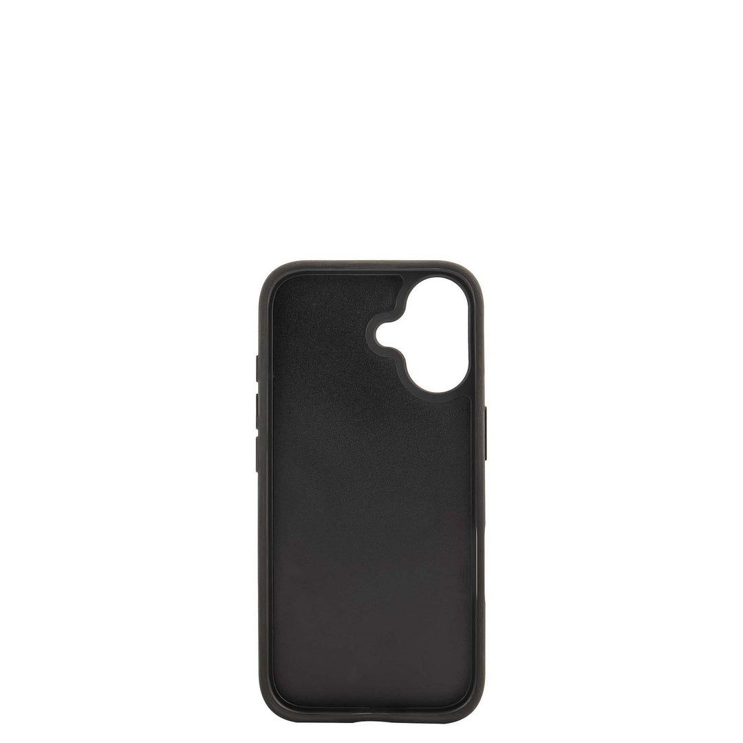Monogram Mobile Cover (iPhone 17) - Black