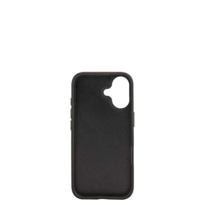 Monogram Mobile Cover (iPhone 17) - Black