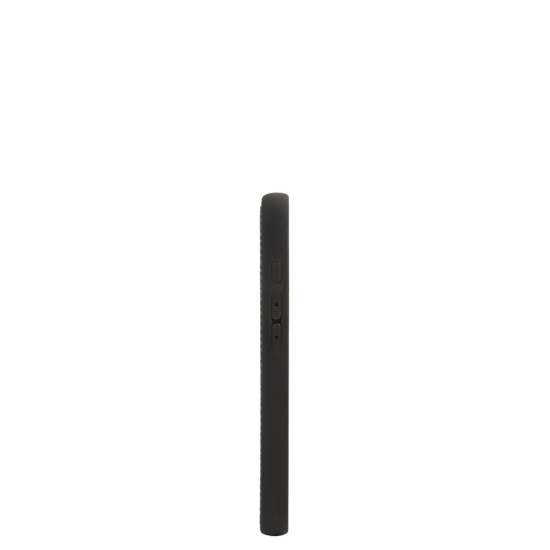 Monogram Mobile Cover (iPhone 17) - Black