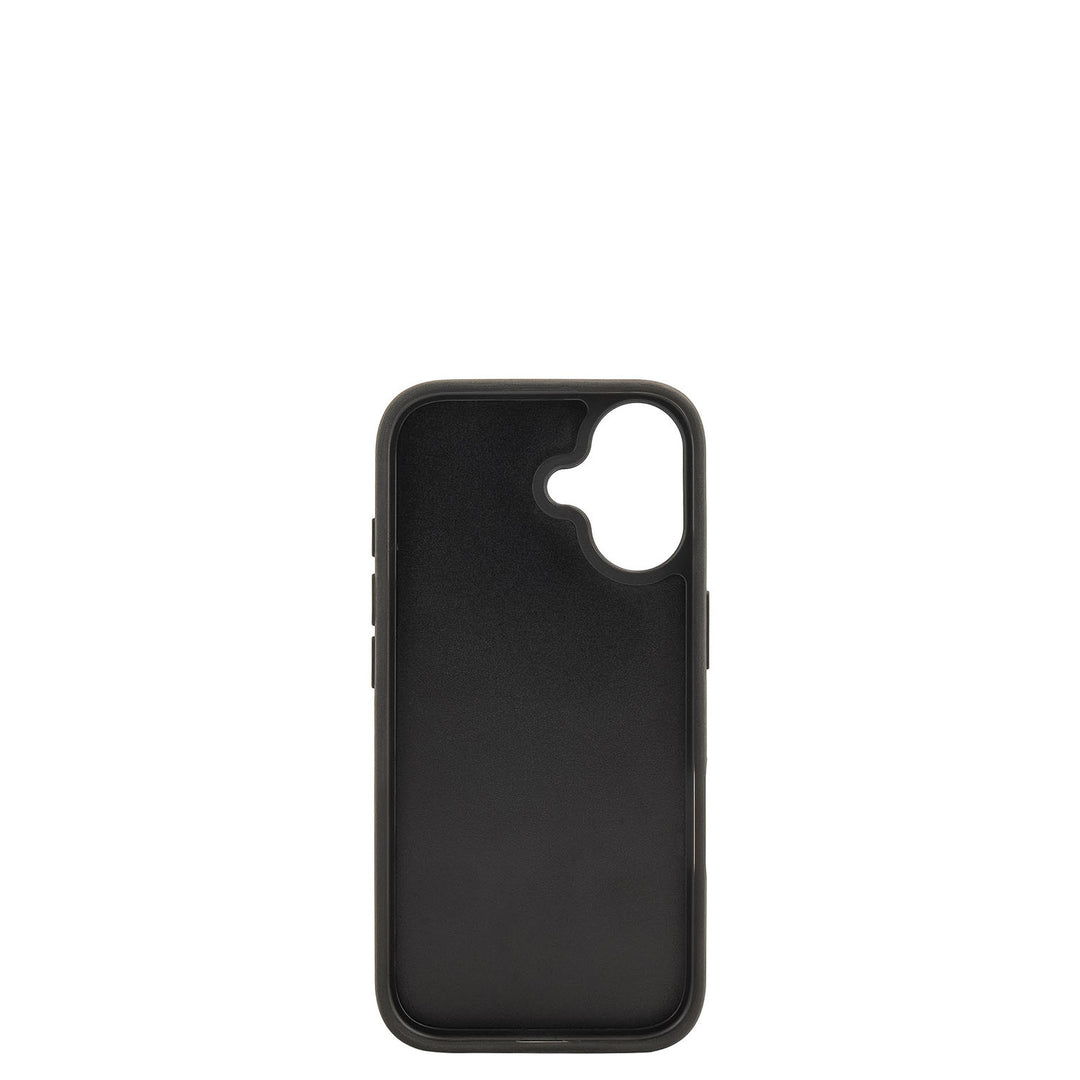 Monogram Leather Mobile Case - Walnut